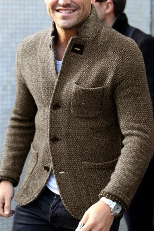 Felix Comfortable Jacket in Khaki