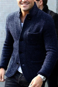 Felix Comfortable Jacket in Navy