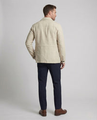 Felix Lightweight Linen Jacket with Pockets