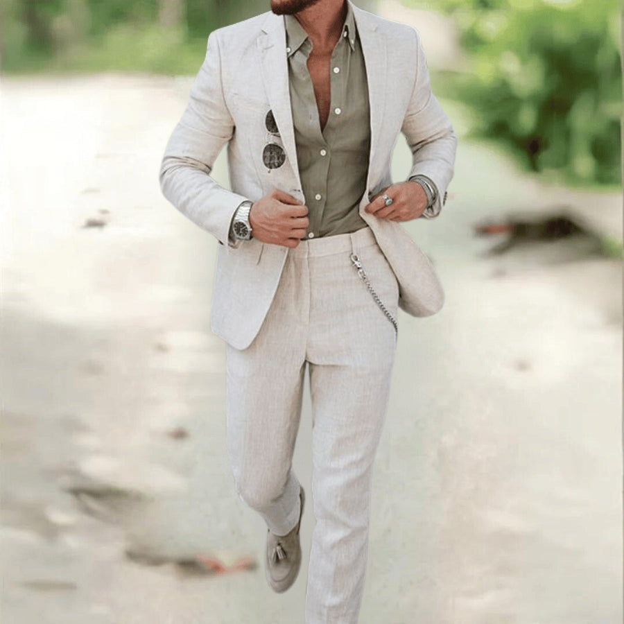 Felix Trousers in Beige