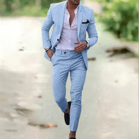 Felix Trousers in Light Blue