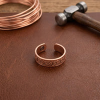 Serene Fen Copper Ring