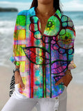 Fenna™ Artistic Bloom Blouse