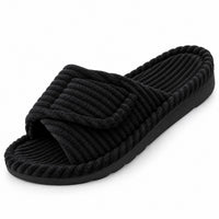 Fenvara Women's Orthopedic Slide Slippers Open Toe in Black
