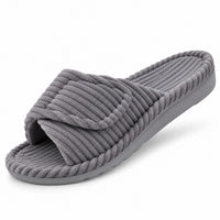 Fenvara Women's Orthopedic Slide Slippers Open Toe in Grey