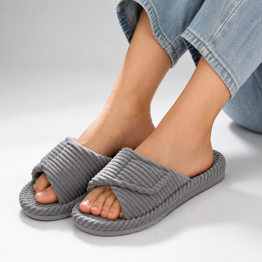 Fenvara Women's Orthopedic Slide Slippers Open Toe in Pink