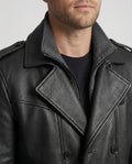 Ferdinand Leather Trench Coat