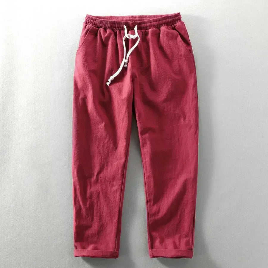 Ferdinand Trousers in Red