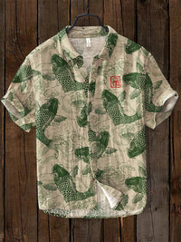 Ferdinand Vintage Shirt in Green