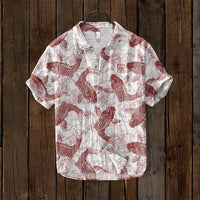 Ferdinand Vintage Shirt in Red