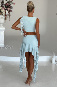 Judith Mini Skirt - Mint