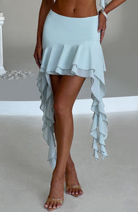Judith Mini Skirt - Mint
