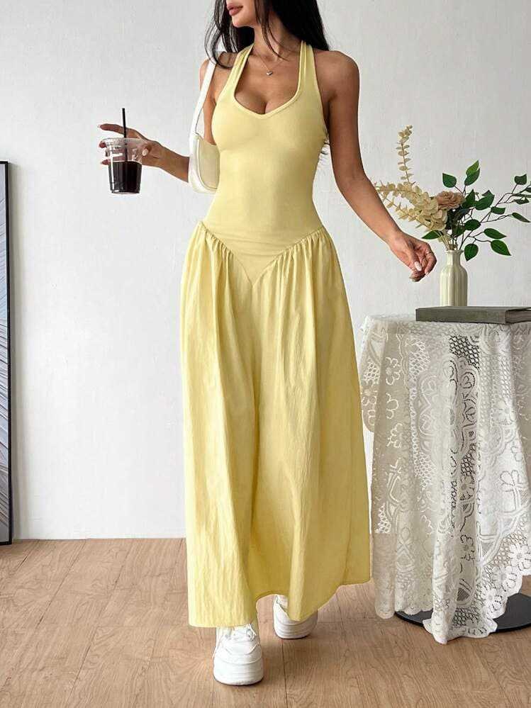Fiona Dress in Yellow