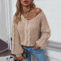 Fiona Knit Sweater with Oversized