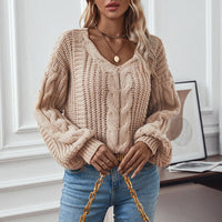 Fiona Knit Sweater with Oversized
