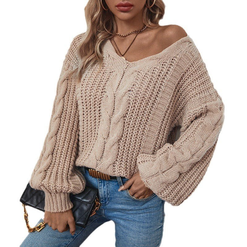 Fiona Knit Sweater with Oversized
