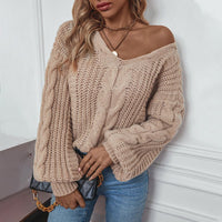 Fiona Knit Sweater with Oversized