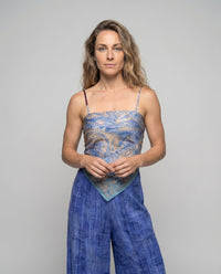 Fiona Linen Blend Maxi Dress