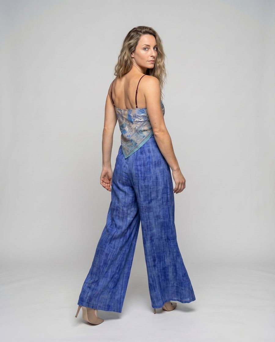 Fiona Linen Blend Maxi Dress