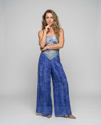Fiona Linen Blend Maxi Dress