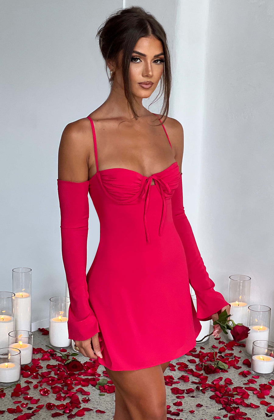 Alberta Mini Dress – Pink
