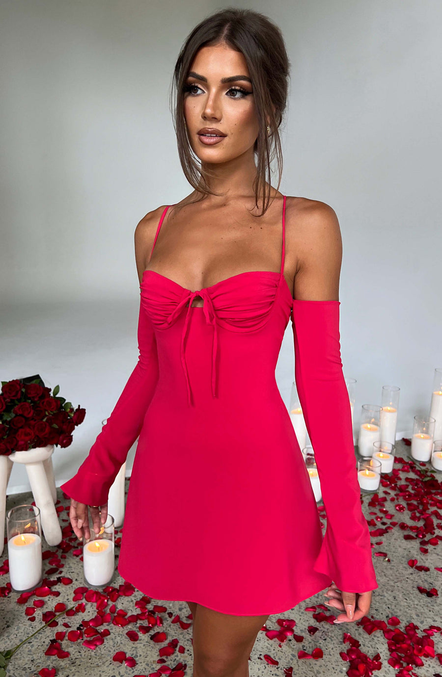 Alberta Mini Dress – Pink
