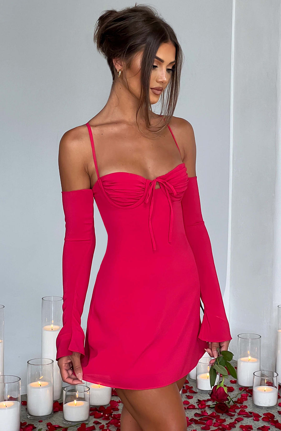 Alberta Mini Dress – Pink