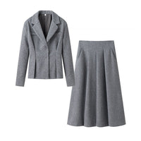 Fleur Blazer in Grey