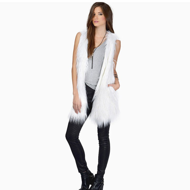 Fleur Elegant Vest with Pockets