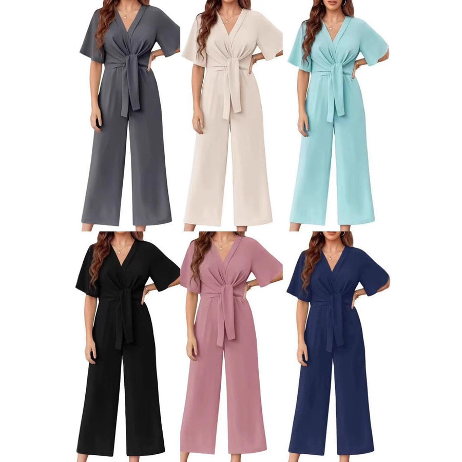 Fleur Jumpsuit with Wide Leg
