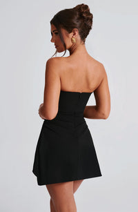 Francesca Mini Dress – Black