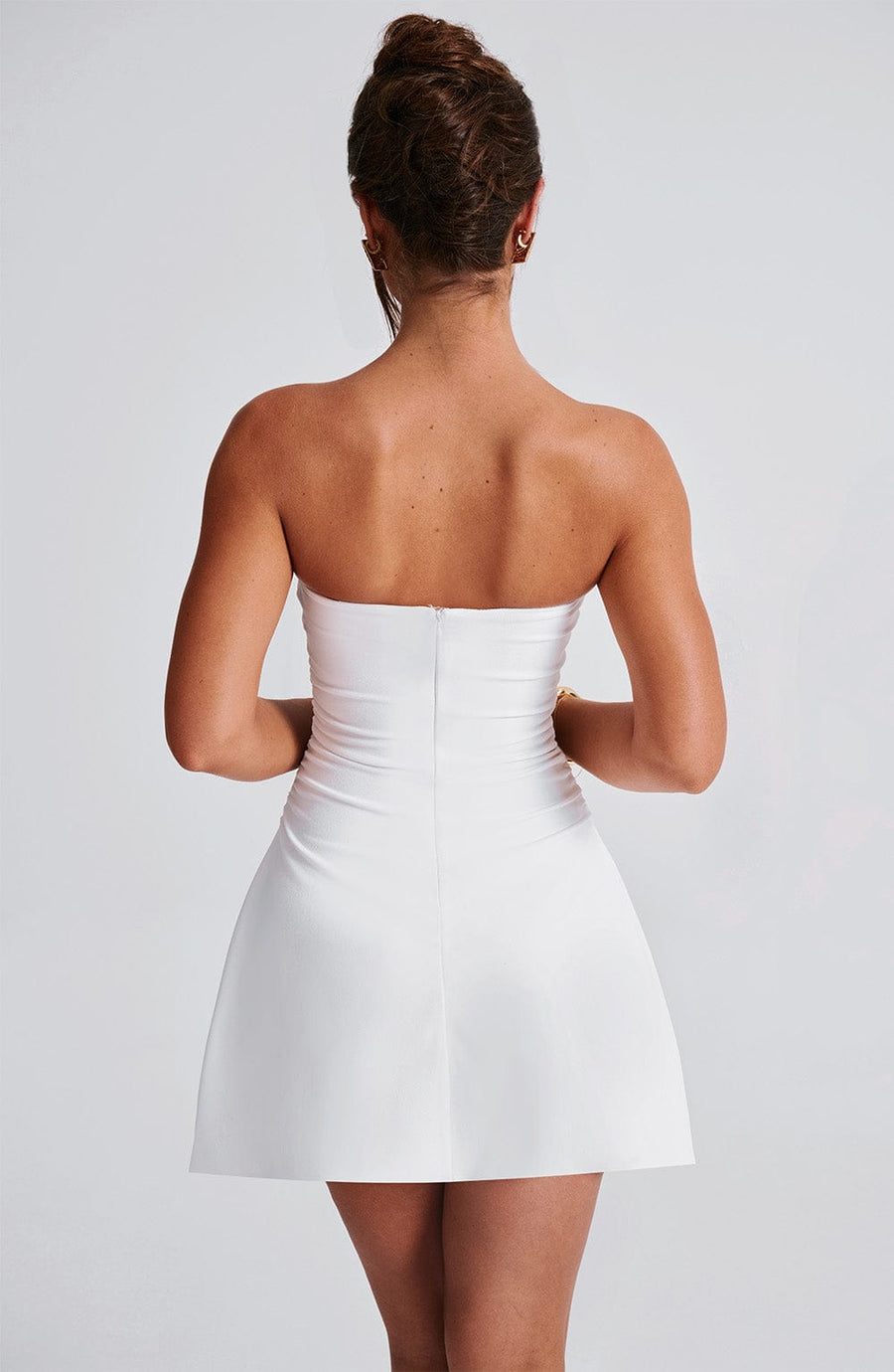 Francesca Mini Dress – Ivory