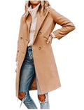 Flora Elegant Coat with Button Front