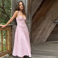 Flora Elegant Evening Dress in Pink