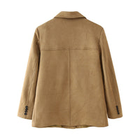 Flora Elegant Jacket in Camel