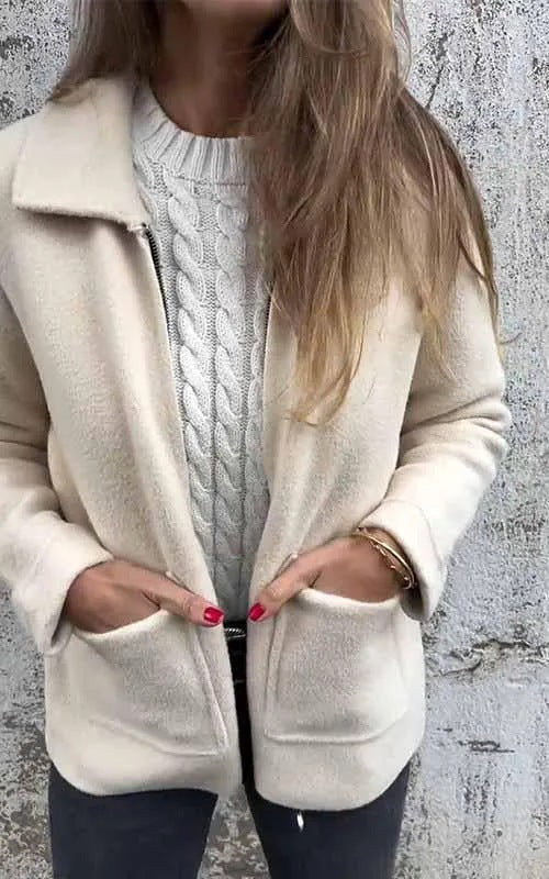 Flora Jacket in Apricot