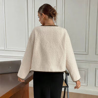 Flora Jacket with Lace-Up and Pockets