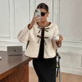 Flora Jacket with Lace-Up and Pockets