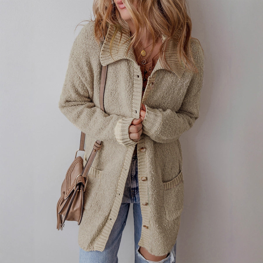 Flora Knit Cardigan with Pockets