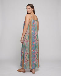 Flora Linen Kaftan
