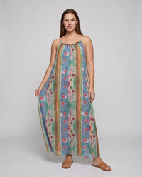 Flora Linen Kaftan