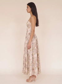 FLORAL MAXI DRESS Golden Floral 3