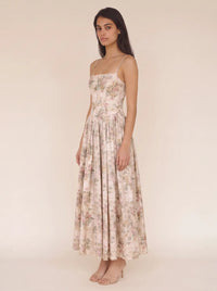 FLORAL MAXI DRESS Golden Floral 6