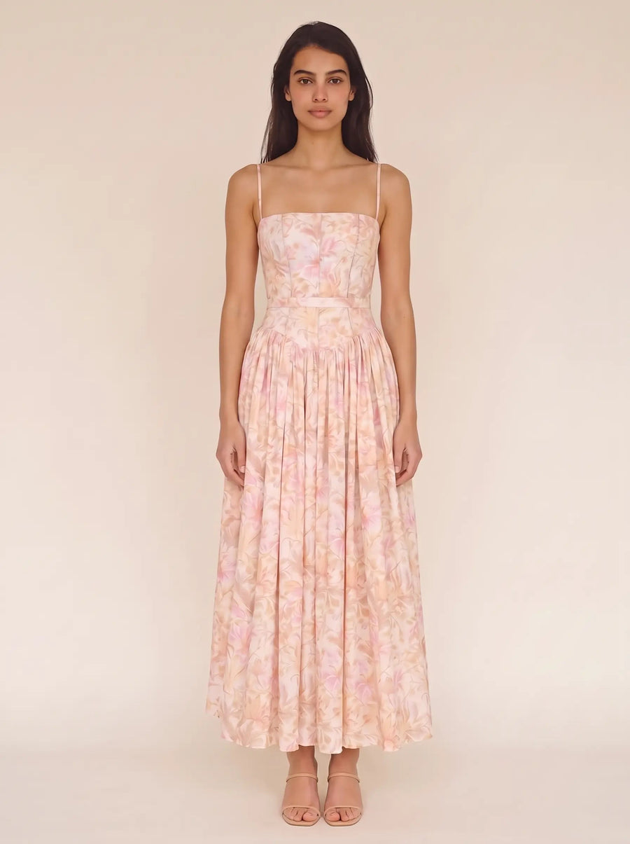 Floral Peach Blossom detail