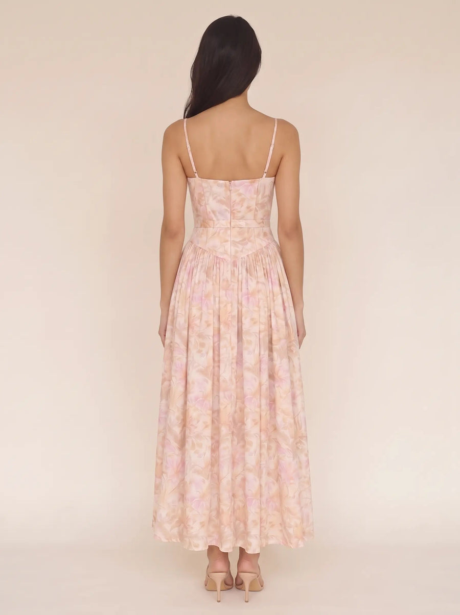 Floral Peach Blossom achterkant