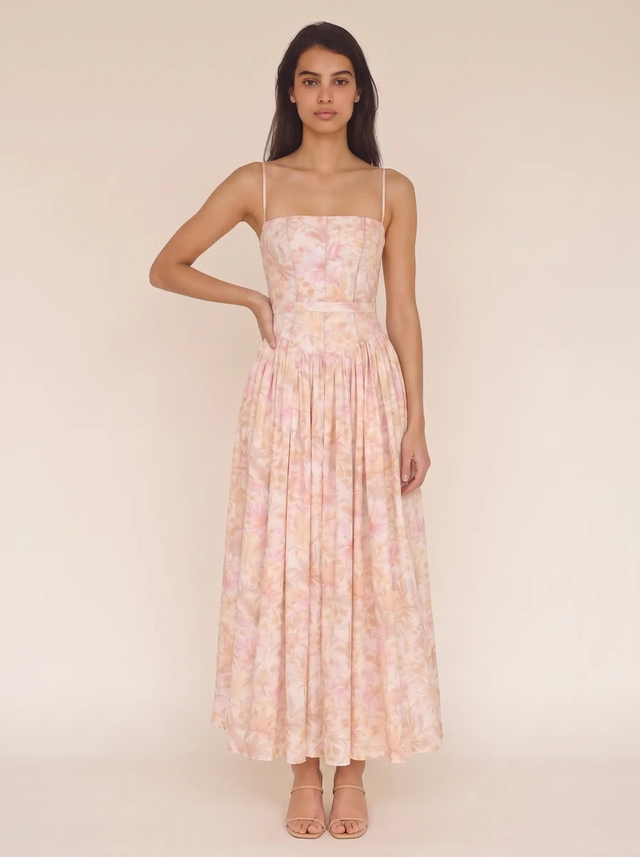 Floral Peach Blossom editorial