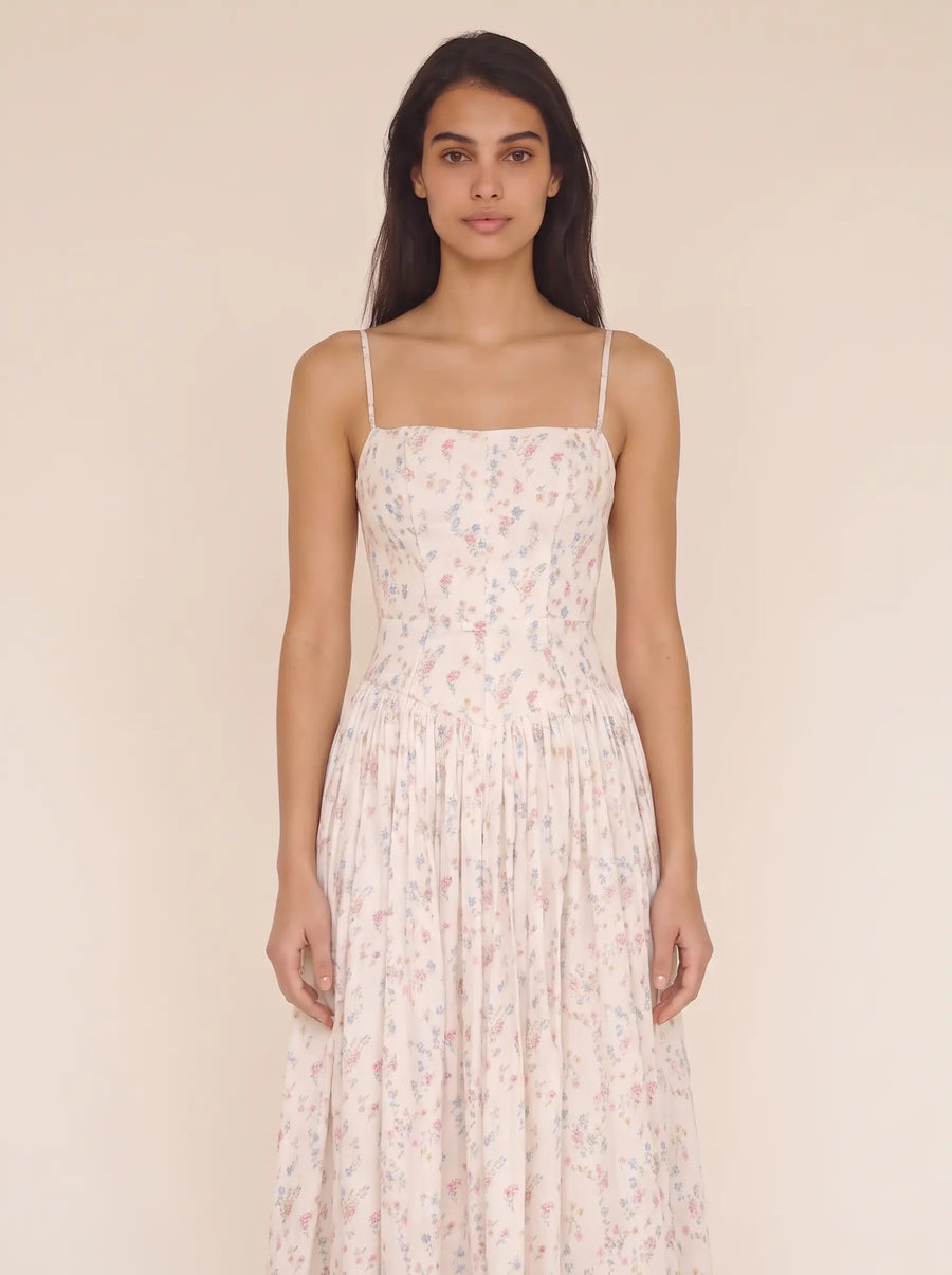 FLORAL MAXI DRESS Whisper Floral 2