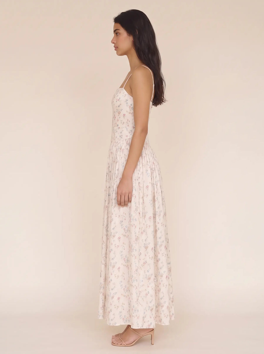 FLORAL MAXI DRESS Whisper Floral 3