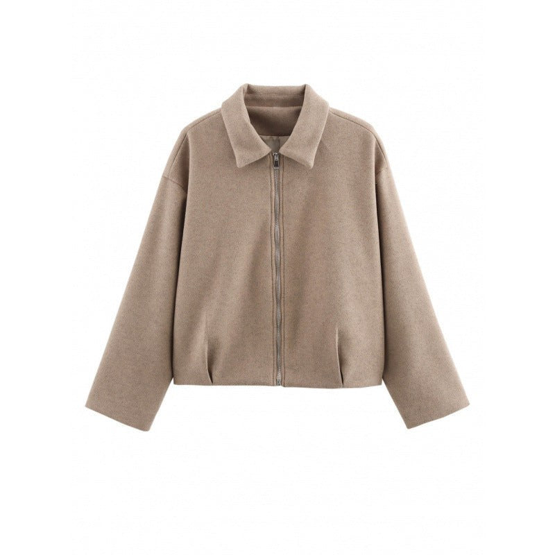 Florence Elegant Jacket with Zip Front