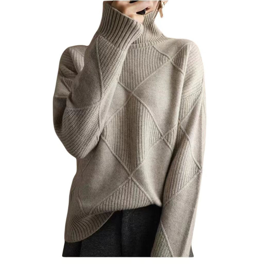 Florence Knit Sweater in Khaki